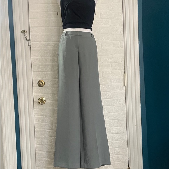 Poleci Pants - Poleci Classic Gray Wide-Leg Pants